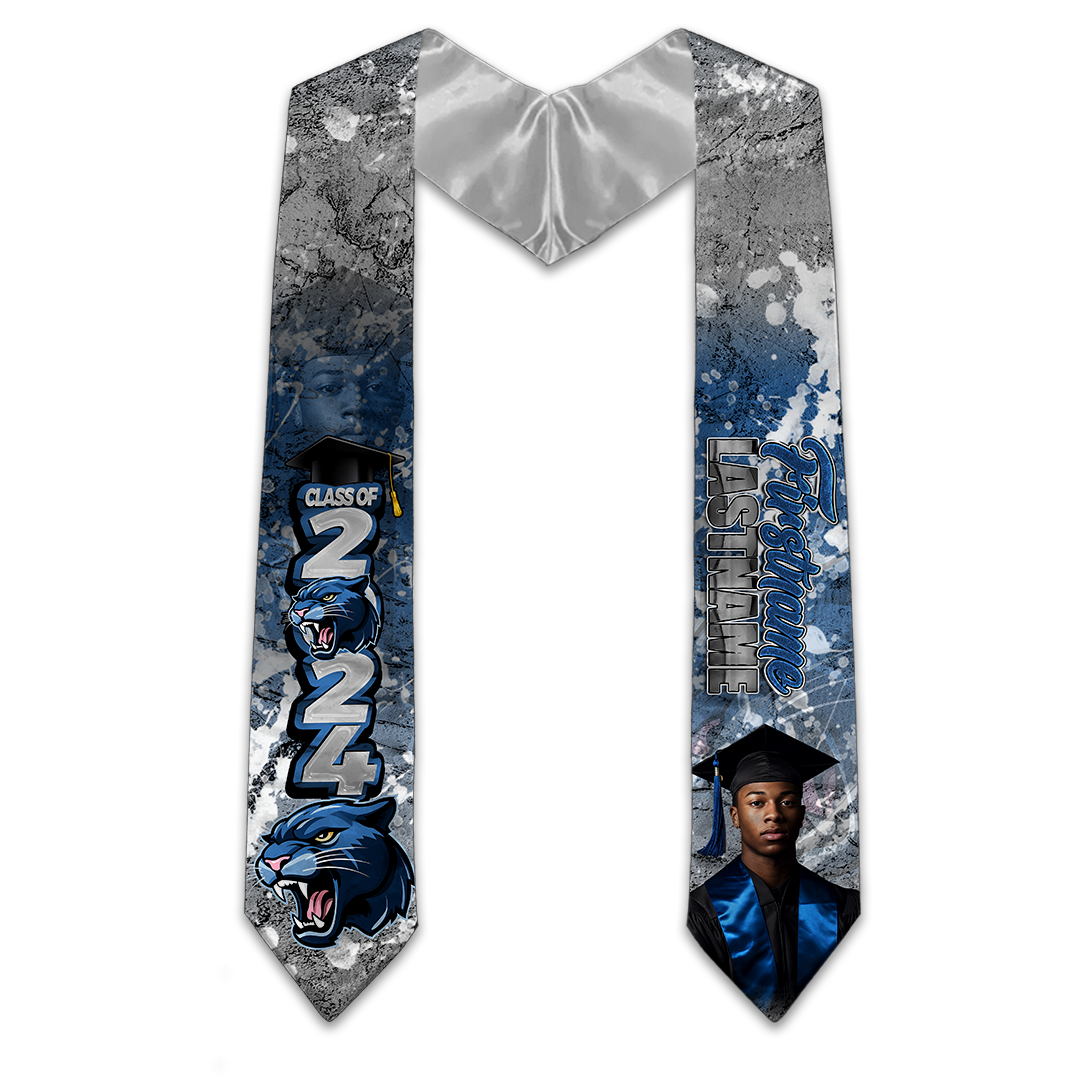 Senior 2024 Graduation Personalized Photo Stole