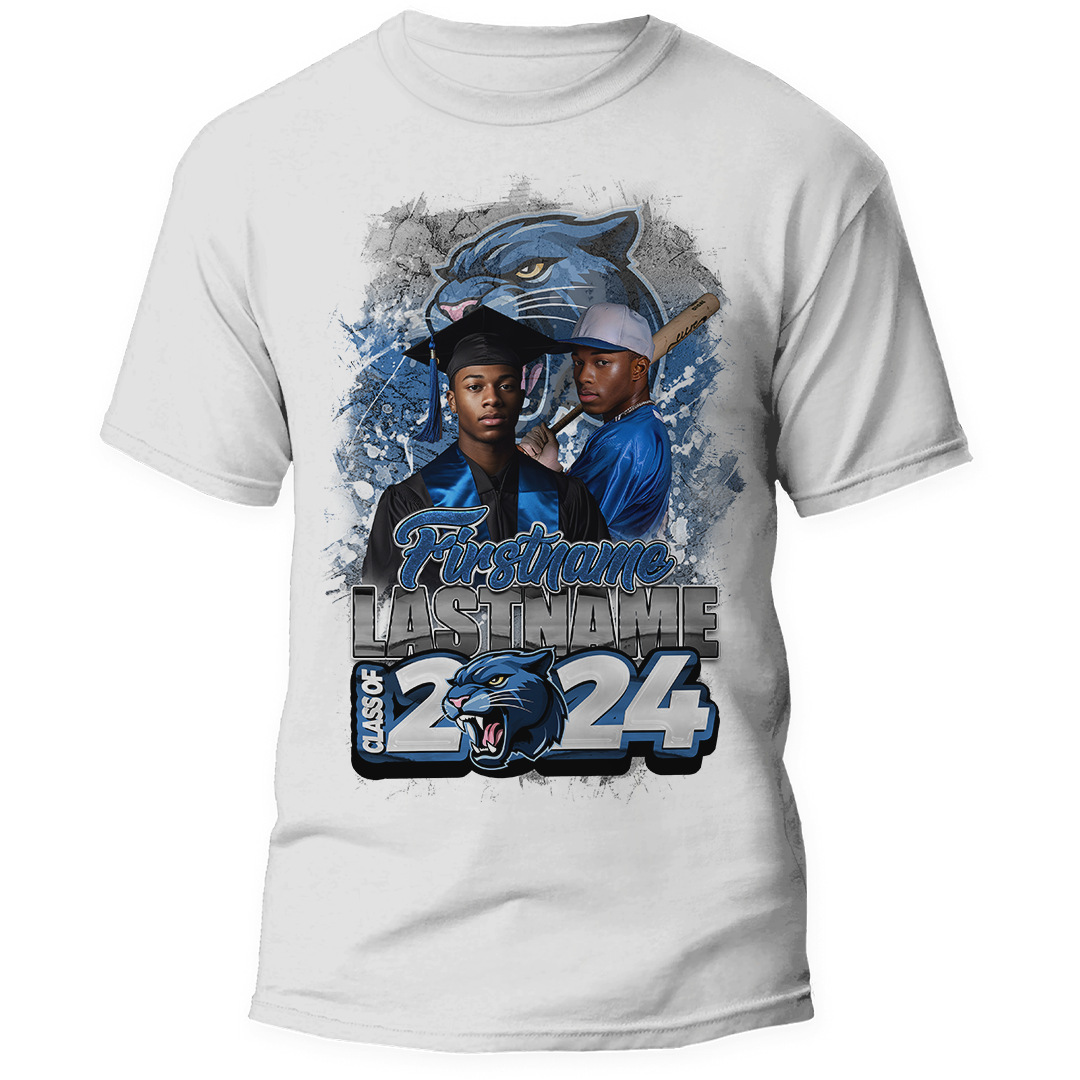 Graduation 2024 Senior Custom Photo Shirt