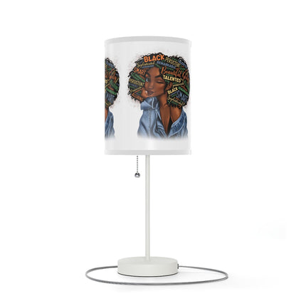 She is Lamp on a Stand, US|CA plug - Creations4thePeople