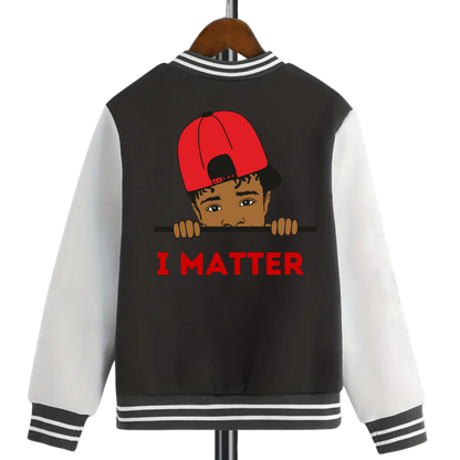 I MATTER BOYS VARSITY JACKET