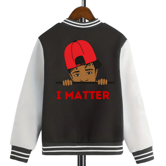 I MATTER BOYS VARSITY JACKET