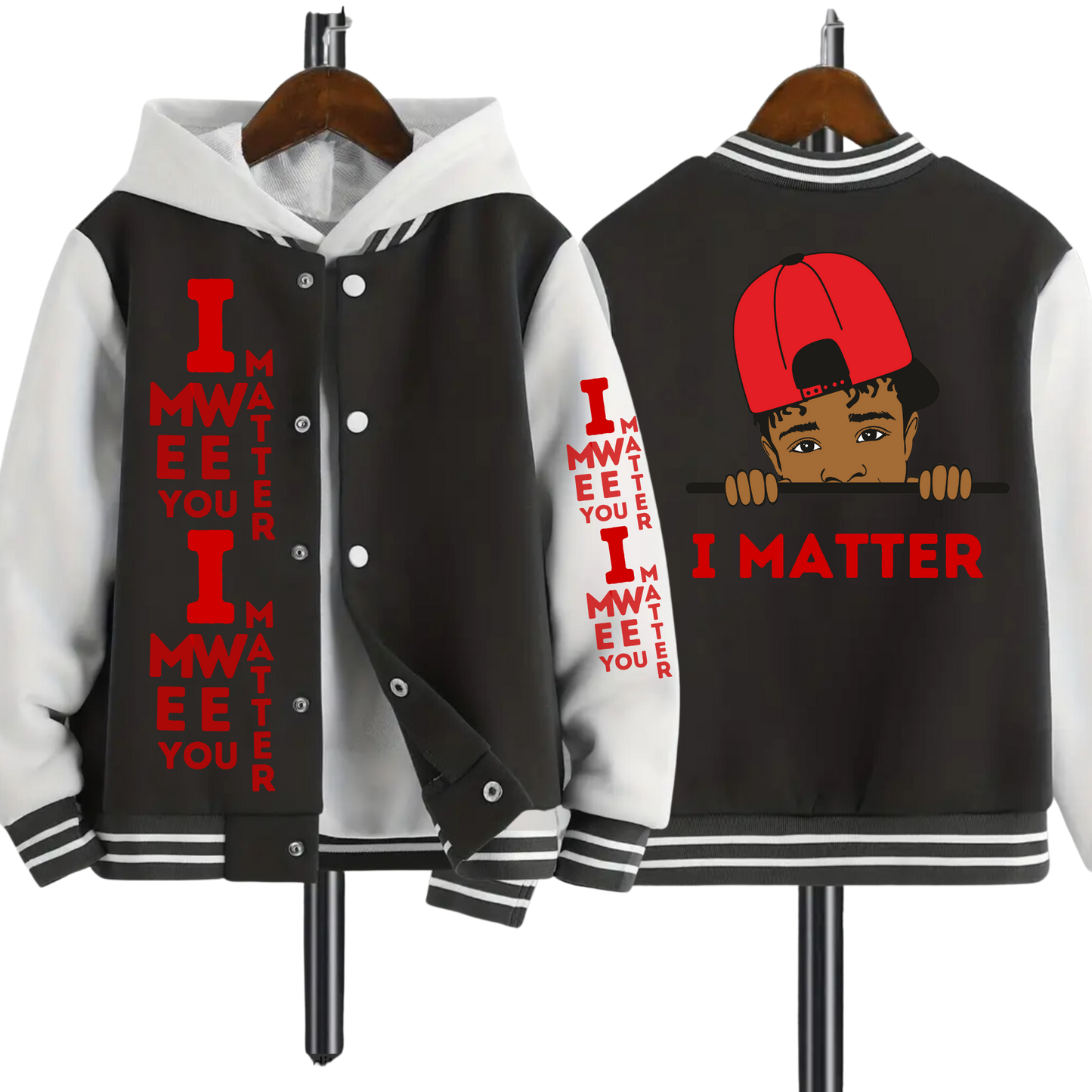 I MATTER BOYS VARSITY JACKET