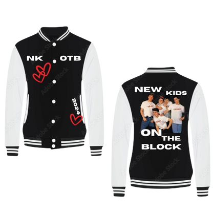 NKOTB VARSITY JACKET FOR WOMEN