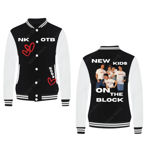 NKOTB VARSITY JACKET FOR WOMEN