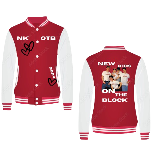 NKOTB VARSITY JACKET FOR WOMEN