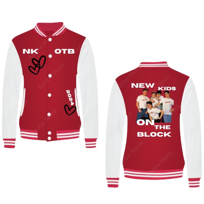 NKOTB VARSITY JACKET FOR WOMEN