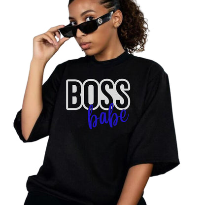 Boss Babe Womens Short Sleeve Shirt