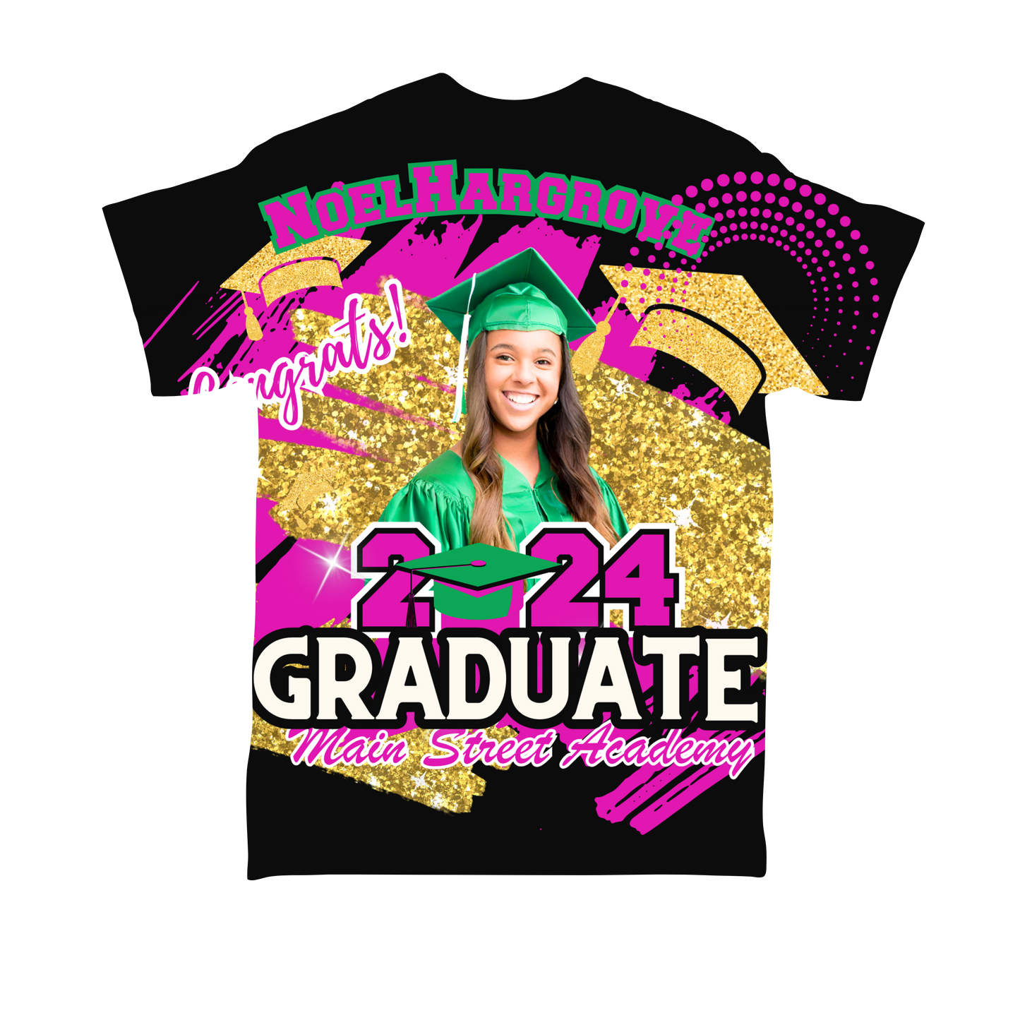 GRADUATION 3D ALL OVER T-SHIRT