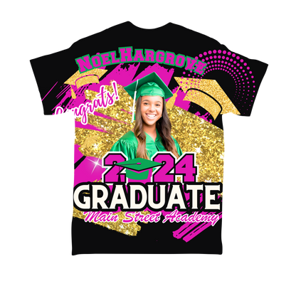 GRADUATION 3D ALL OVER T-SHIRT