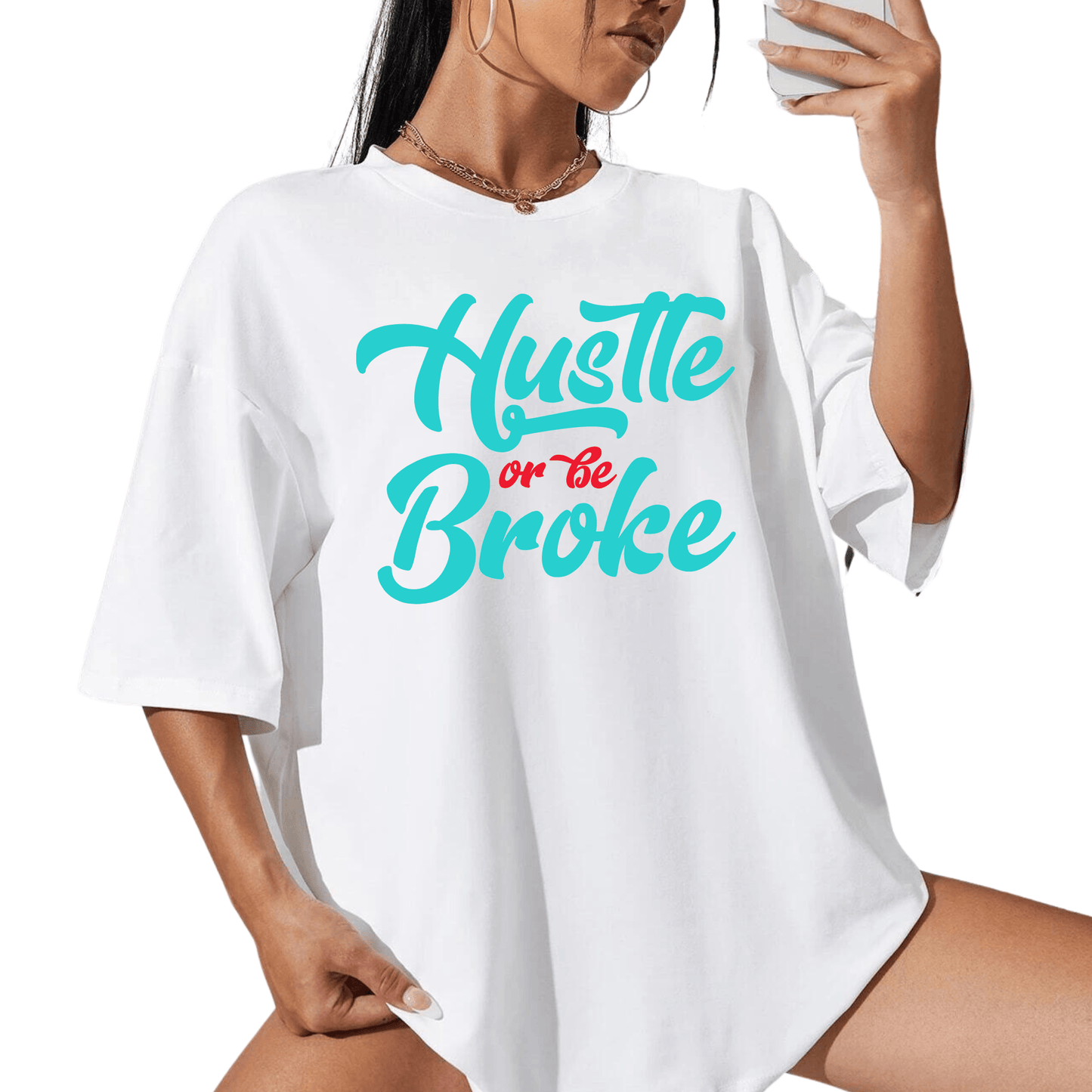 Or Be Broke Womens Short Sleeve Shirt - Creations4thePeople