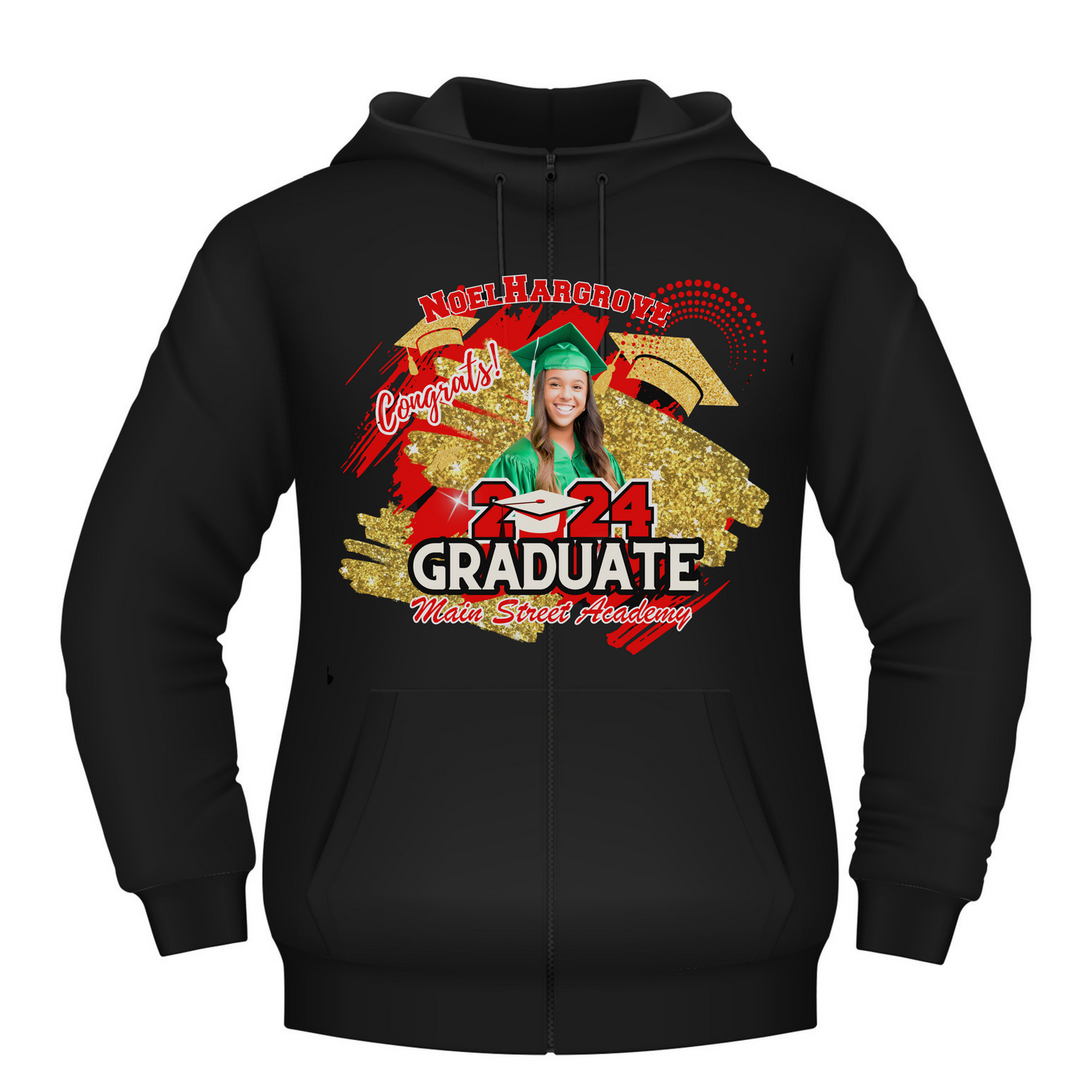 GRAD CUSTOM HOODIE