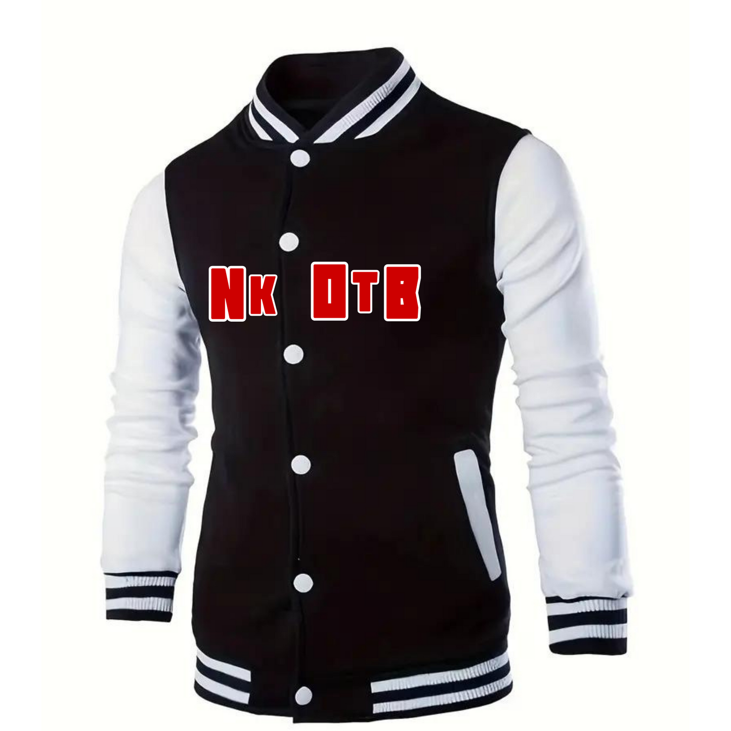 NKOTB BLOCK HEAD VARSITY JACKET