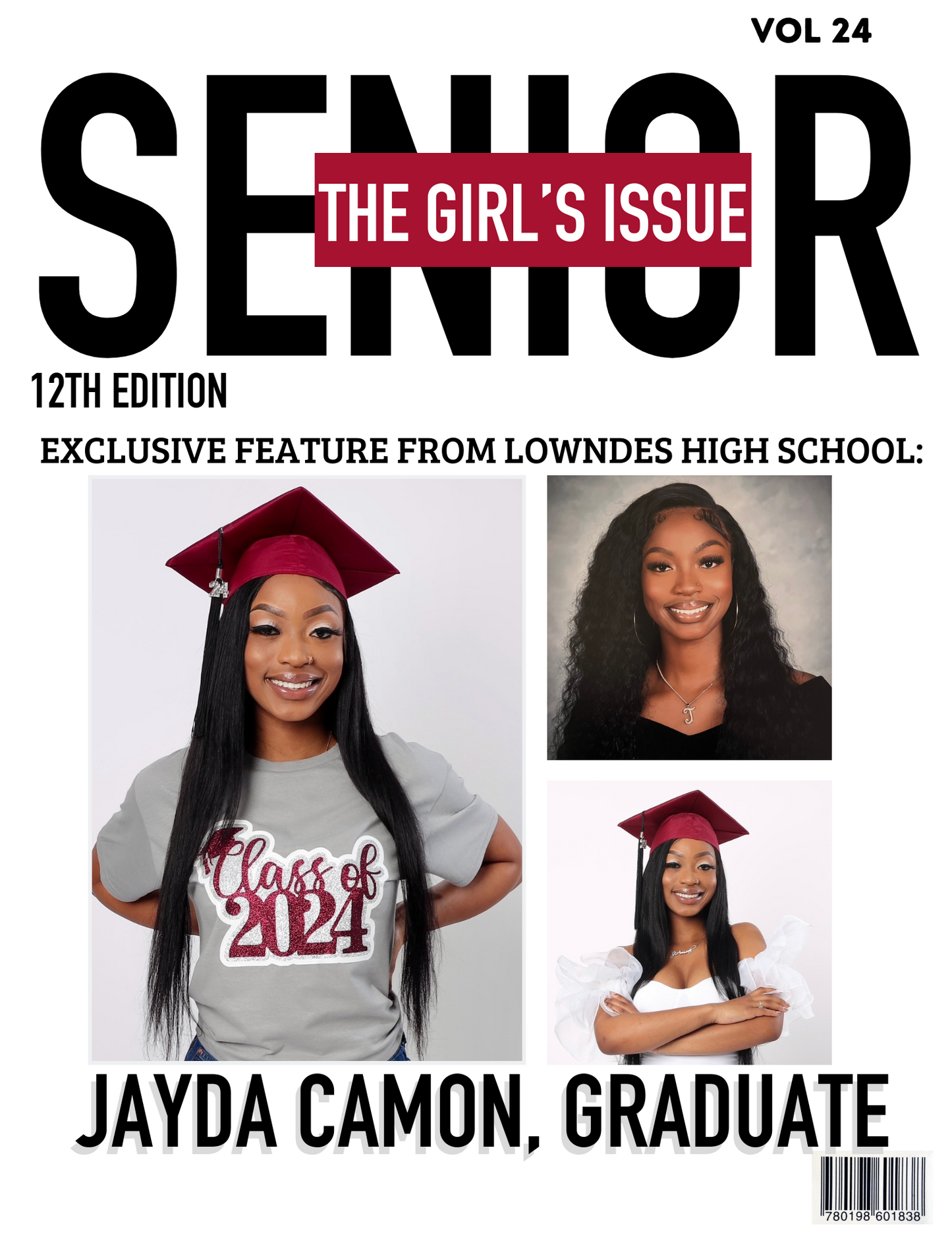 CUSTOM GRAD MAGAZINE COVER