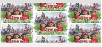 Custom Christmas Wrapping Paper