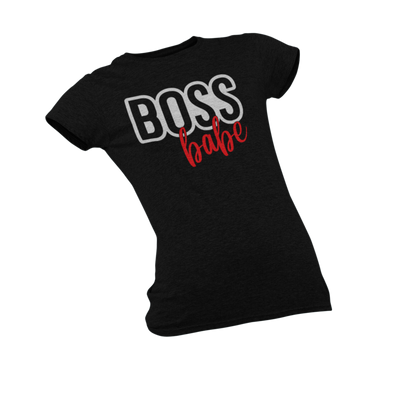 Boss Babe Womens Short Sleeve Shirt