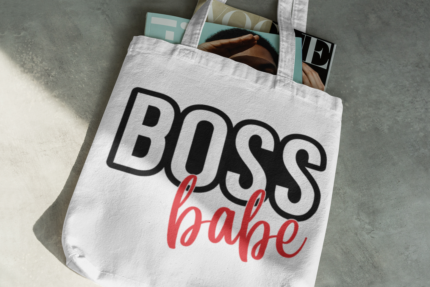 Boss Babe 100% Cotton Tote Bag