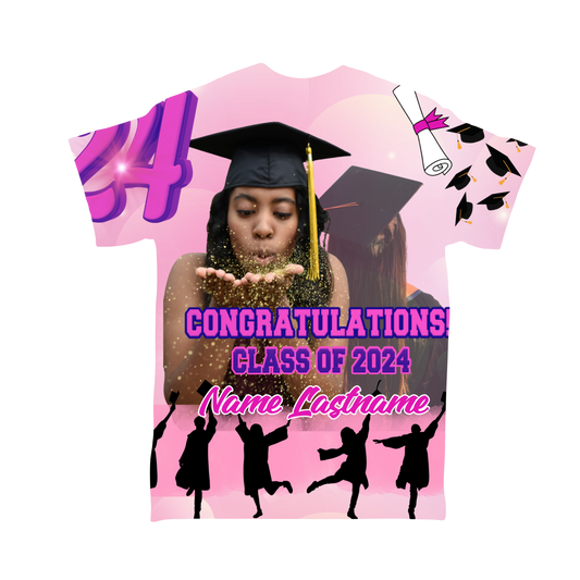 GRADUATION CUSTOM 3D ALL OVER T-SHIRT