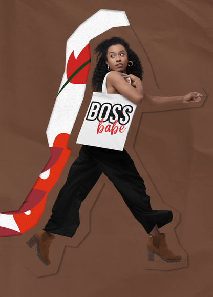 Boss Babe 100% Cotton Tote Bag