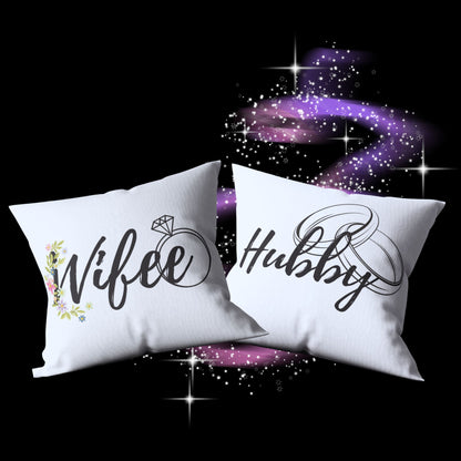 Couples Throw Pillowcase Sets (PILLOWS SOLD SEPERATELY)