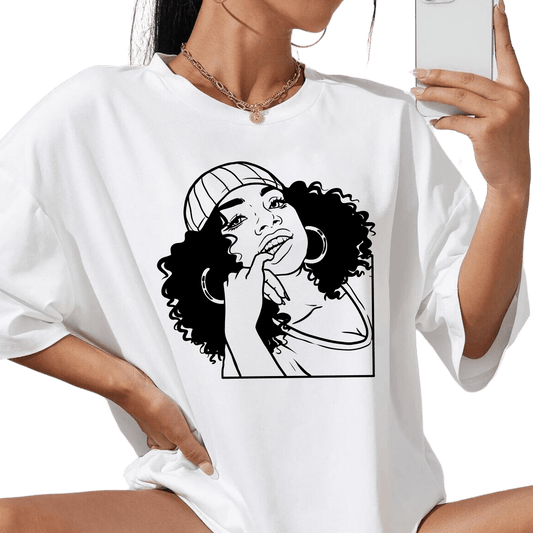 Gangstah Girl Women's T-Shirt - Creations4thePeople