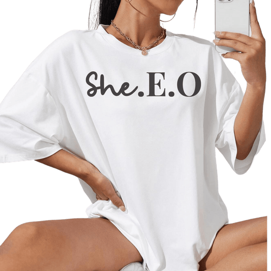 She.E.O Womens T-Shirt - Creations4thePeople
