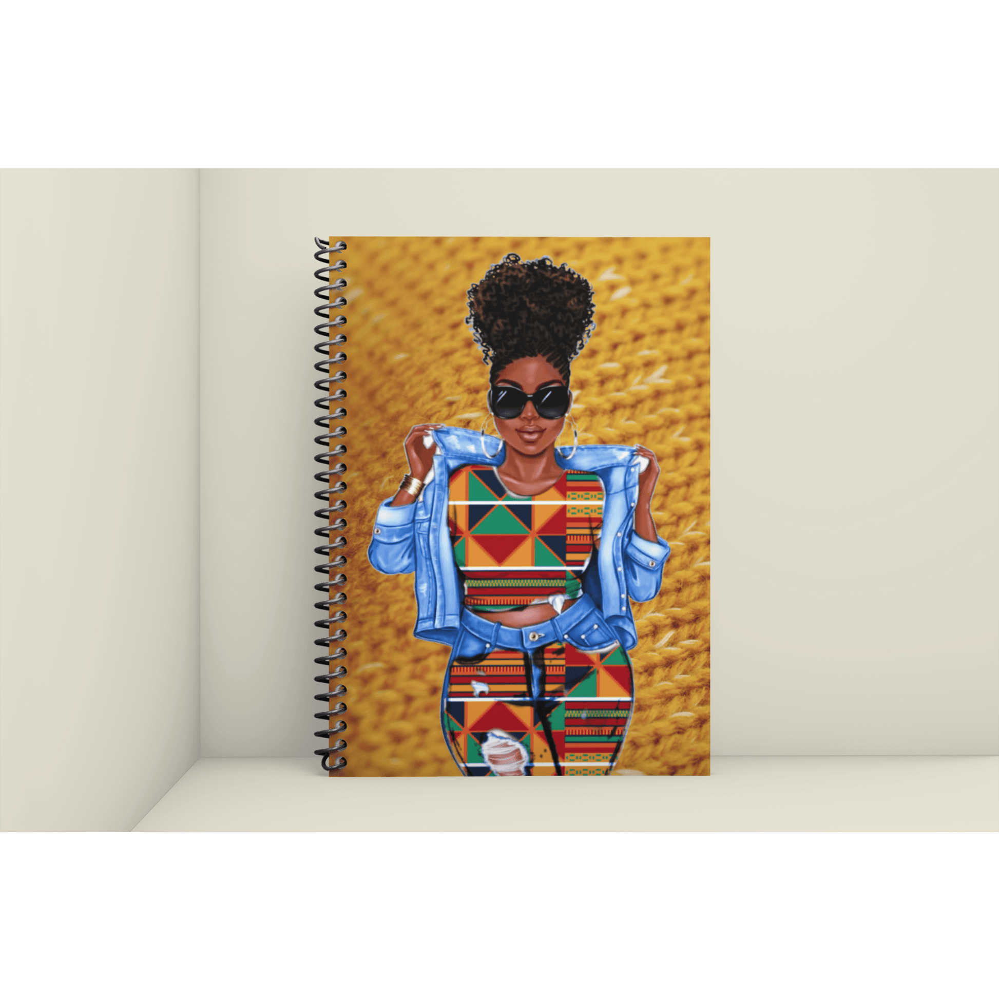 Afro Gurl Notebook And Planner - Creations4thePeople