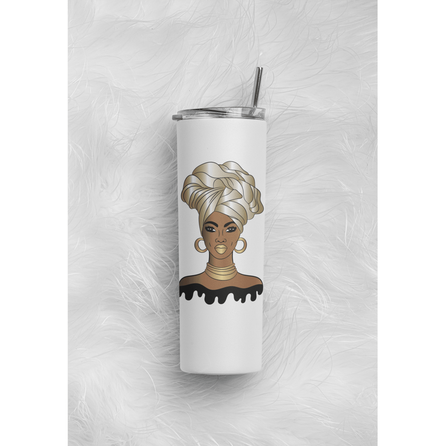 Golden Queen Tumbler - Creations4thePeople