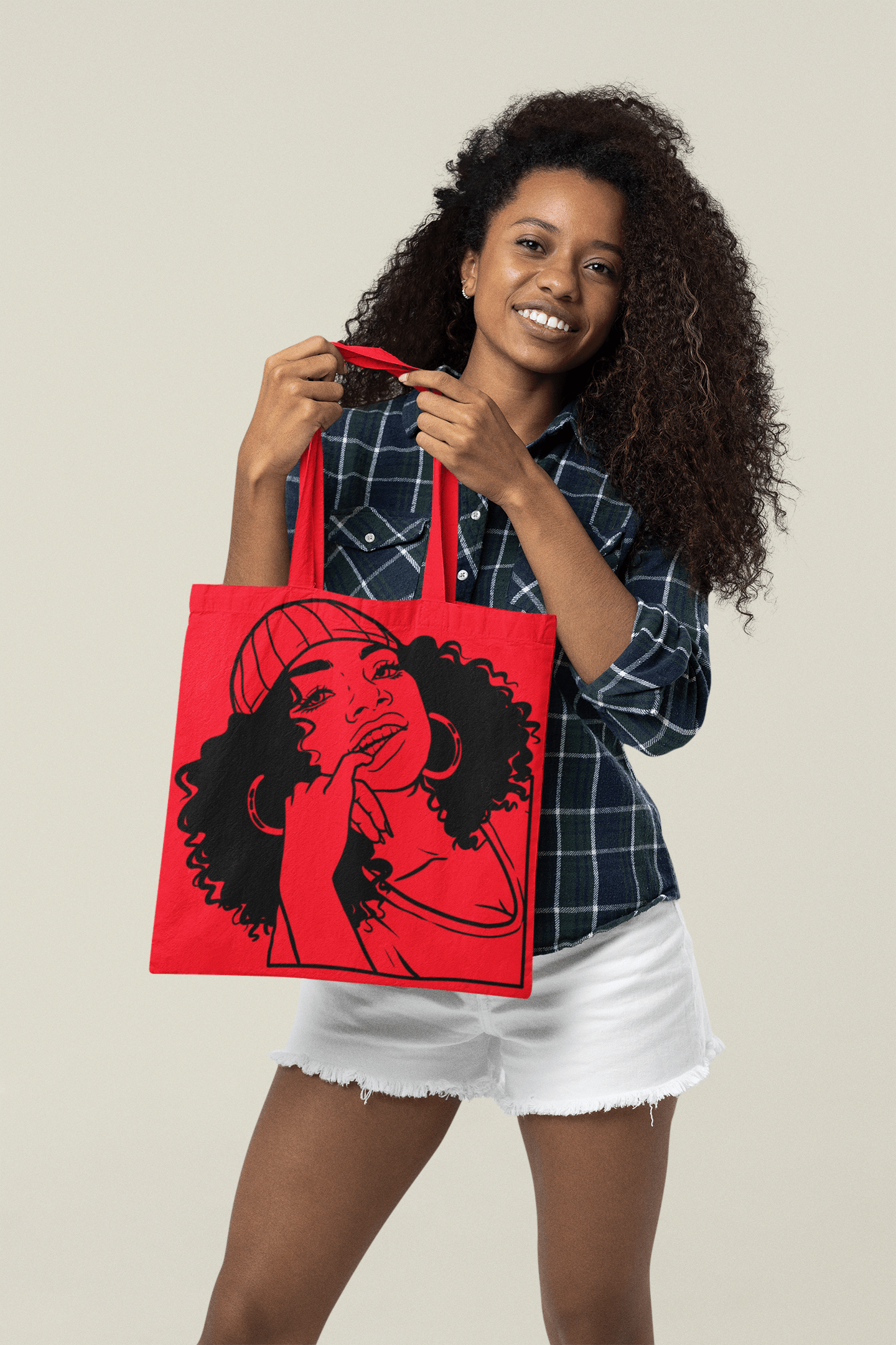 KeKe Tote Bag, Black Girl Magic Tote Bag - Creations4thePeople