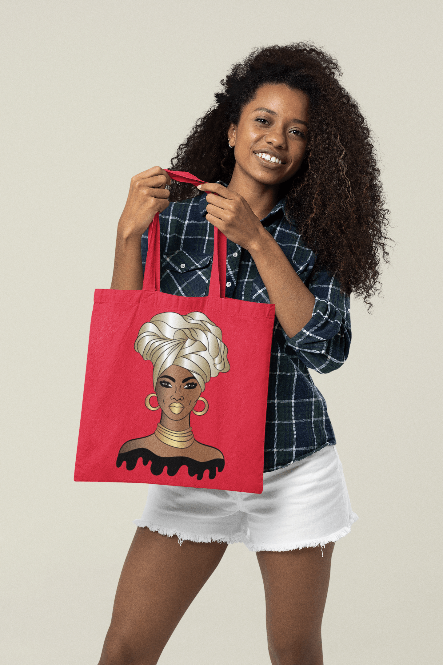 Golden Queen Tote Bag - Creations4thePeople